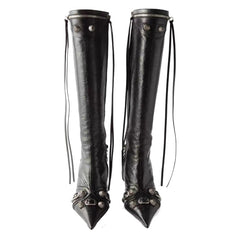 Luxury Pointed Toe Stiletto Boots