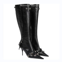 Luxury Pointed Toe Stiletto Boots
