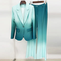 Monica Blazer Pants Set