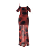 Monika Mesh Maxi Dress