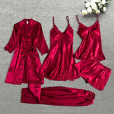 Nighty Robe Pajama Set