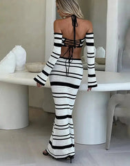 No Hard Feelings Knit Skirt Set