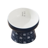 Japanese Style Cat Bowl Ceramic Waterer