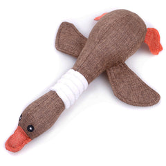 Dog Goose Plush Squeaky Toys