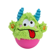 Plush Dog Toy Tumbler Squeaky Sound