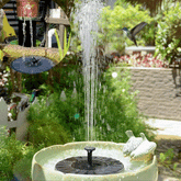 Solar-powered fountain | Create an oasis anywhere! - 50% SALE