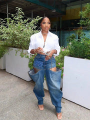 Open Up Vintage Jeans