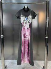 Pearl Bow Shirt Dress