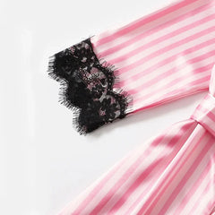 Robe Silk Pajama Set