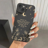 Celestial Elegance Moon Sun God Phone Case for iPhone