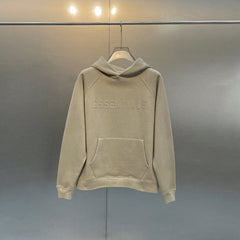 Sweatshirts Cotton 3D Flocking printing letter logo Hip hop loose oversize unisex hoodie