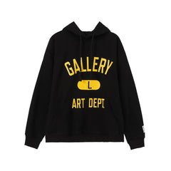 Stylish 100% Cotton Women's Letter Decal Sweatshirts