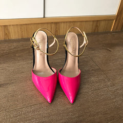 Pink Fusion Stiletto Heels
