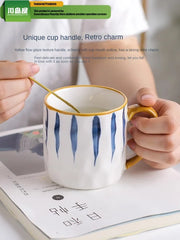 Ceramic Mugs Style High Beauty Drinking Cute Office Home Coffee Cup