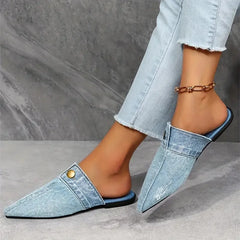 Denim Fantasy Flats