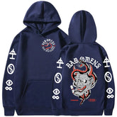 Bad Omens Tour Hoodie Men's Retro Hip Hop Fleece