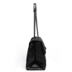 Wicked Games Oversized Black Shoulder Purse