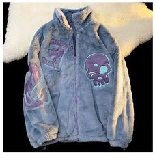 Women's Skull Casual Jacket for WInter
