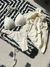 Wrinkled Bikini Female Swimsuit Women Swimwear Three-pieces Bikini Set Push Up Bathing