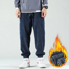 Man Sweatpants Fashion Streetwear Casual Fleece Harem Pants
