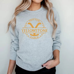 Yellowstone Dutton Ranch Sweatshirt 1883 Yellowstone Tv Show Unisex