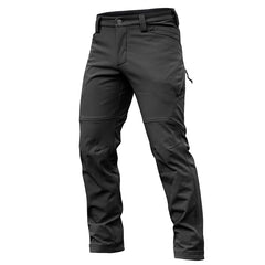 Men Winter Fleece Tactical Pants Windproof Warm Waterproof Outdoor Hiking Climbing Sports