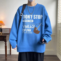 Pullovers 2024 Autumn Oversized Casual Sweatshirts Harajuku