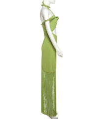 Knot Wrap Bodycon Maxi Dress