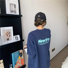 Women's T-Shirt with Letter Print