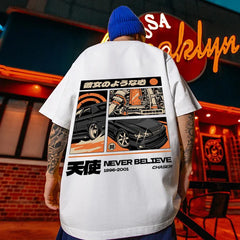 Men Street Harajuku Tops Loose Oversized T-Shirt