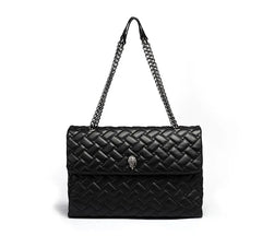 Wicked Games Oversized Black Shoulder Purse