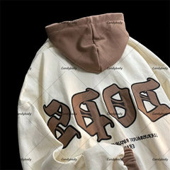 Loose Fit American Baseball Uniform with Letter Embroidery �Women's Y2K Fashion Jacket