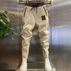 Corduroy Pants Men Harem Hip Hop