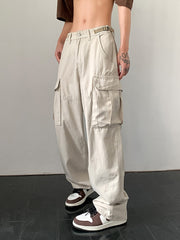Cargo Pants Y2K Straight for Women Harajuku Vintage