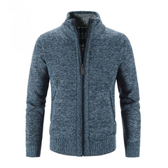 Sweater Men Fashion Slim Fit Cardigan Men Causal Sweaters Coats Solid