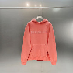 Sweatshirts Cotton 3D Flocking printing letter logo Hip hop loose oversize unisex hoodie
