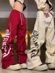 Streetwear High Waist Loose Y2K Casual Trousers Harajuku Retro Wide Leg Pants