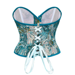 Spring Dream Blue Corset Top