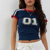 Ain't No Rookie Crop Top