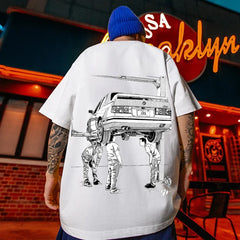 Men Street Harajuku Tops Loose Oversized T-Shirt