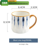 Ceramic Mugs Style High Beauty Drinking Cute Office Home Coffee Cup