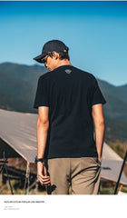 Summer T-shirt for men cotton casual short-sleeved