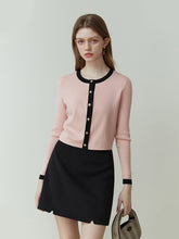 Cardigan Knit Jacket Spring Round Neck Straight Sweaters