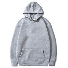Hoodies Men Top Solid Color