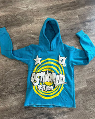 2023 American Trendy Letter Hoodie Women Casual Loose Pullover