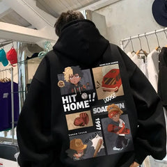 Hoodie Y2k Sweatshirts Streetwear Loose Hoodies & Sweatshirts