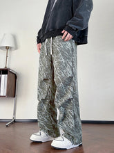 Casual American Corduroy Wide Leg Men Pants