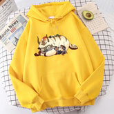 Avatar The Last Airbender Aang Appa Kawaii Cartoon Hoodies Harajuku