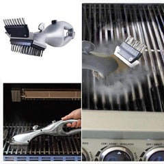 GrillCleanerâ„?- BBQ Grill Brush Scraper Cleaner - 1+1 FREE