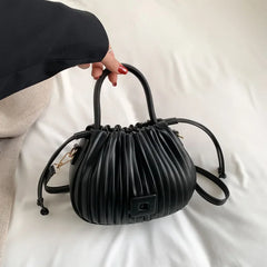 Just Doing Me Crossbody Drawstring Purse